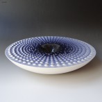 Drops L, Blue-c, h.7xd.35cm, casted eartheware, TerraDelft1