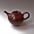 RE2306 Teapot Lines, h.16xl.26xd.15,5cm, aardewerk-glazuur, TerraDelft1