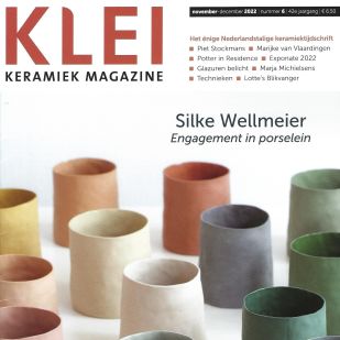 Silke Wellmeier in KLEI ceramcis magazine