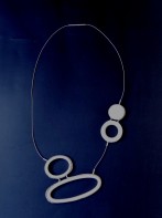 183-Necklace-4-elements-l.45cm-porcelain-silver-TerraDelft