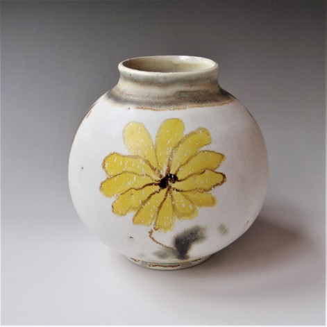 LZ2303A serie -Tang-; vase, h.18,5xd.18cm, porcelain-handpainted, TerraDelft1