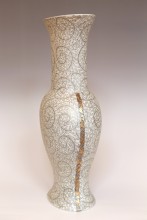 T13C-s-2-New-Guan-Ware-Vase-2016-h.44x20x12cm-handpainted-porcelain-goldluster-and-celadon-glaze