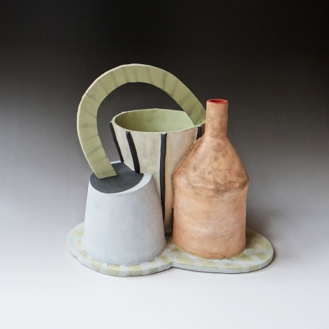 DC24-2 After Morandi, 2024, h.30x29x18, stoneware-engobe, TerraDelft1