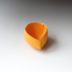 AvH-198 Orange object, stoneware and engobe, 3 cuts, 14x15x10Hcm, Terra Delft22