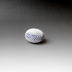 BvR 20-05 Object white-blue, 6x9x8cm, carved porcelain, TerraDelft1