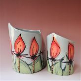 Slanting vase set M-L