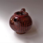 RE2306 Teapot Lines, h.16xl.26xd.15,5cm, aardewerk-glazuur, TerraDelft3