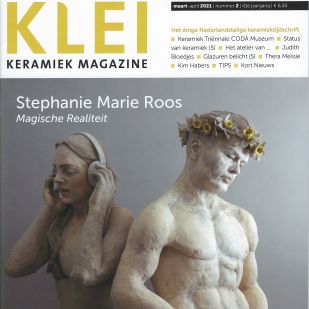 Stephanie Roos in KLEI keramiek magazine