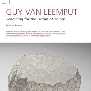 Guy van Leemput in Neue Keramik