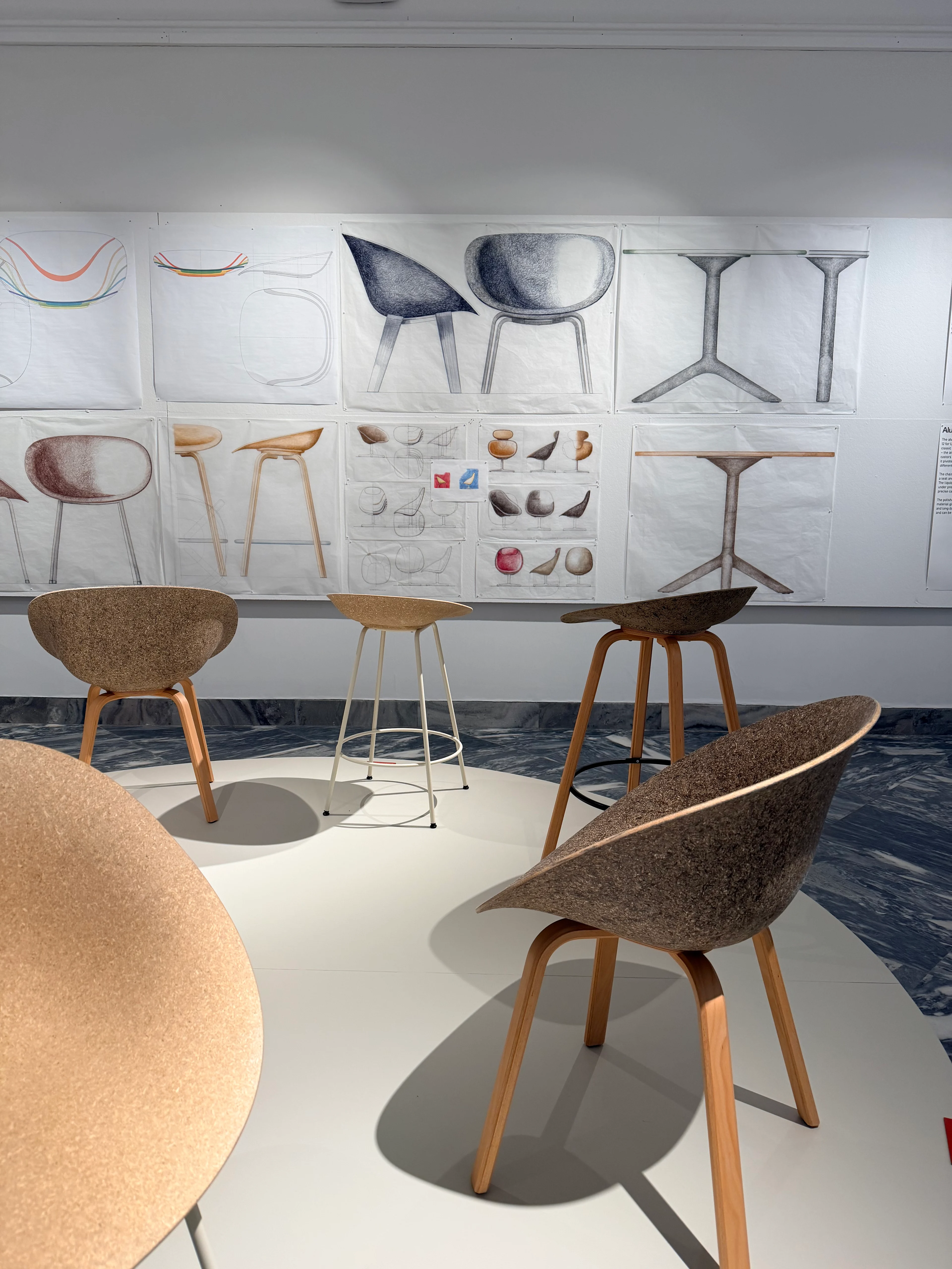 Chairs at the Designmuseum Danmark