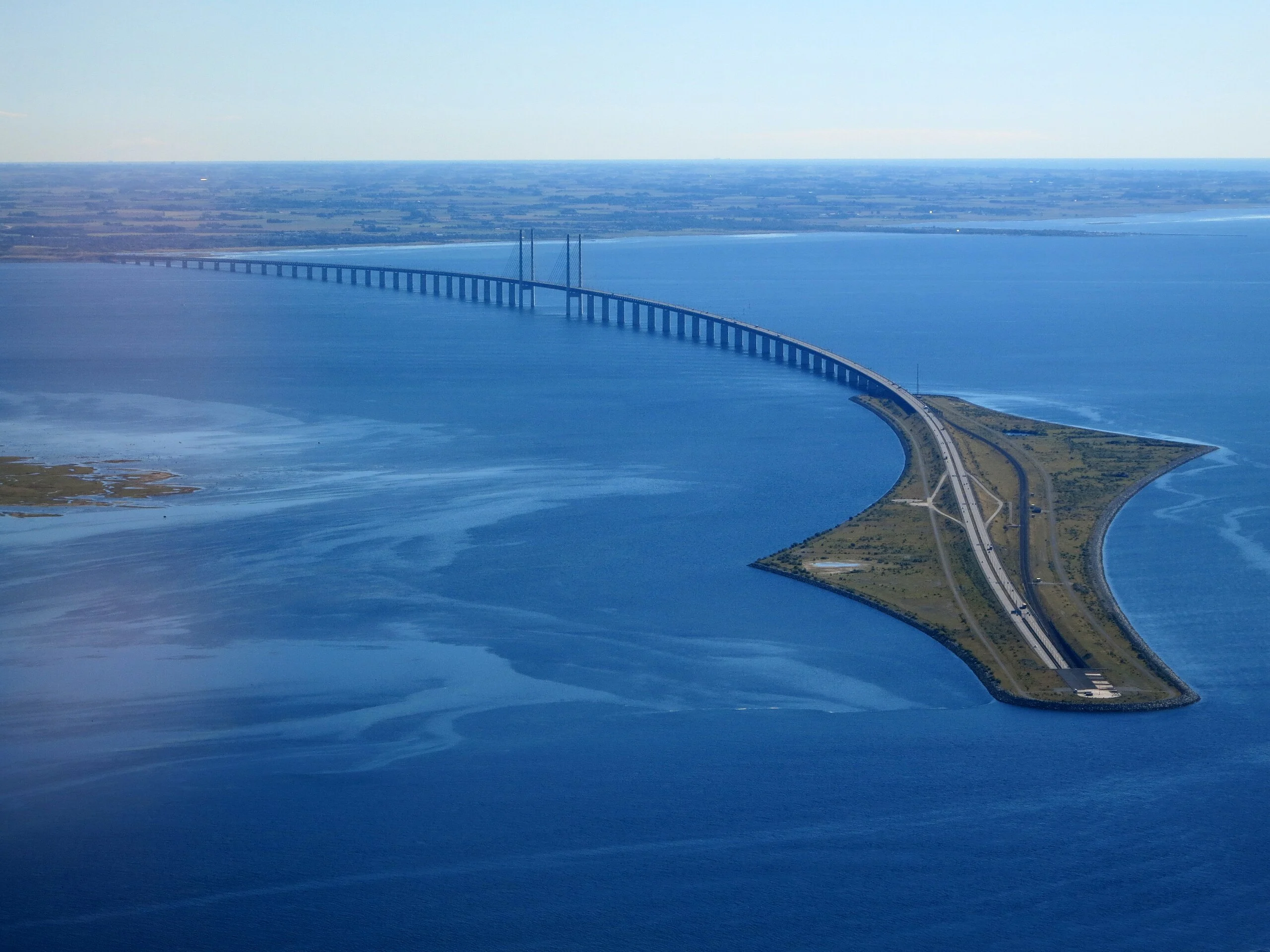 View of the Øresund Bridge, taken from Wikipedia