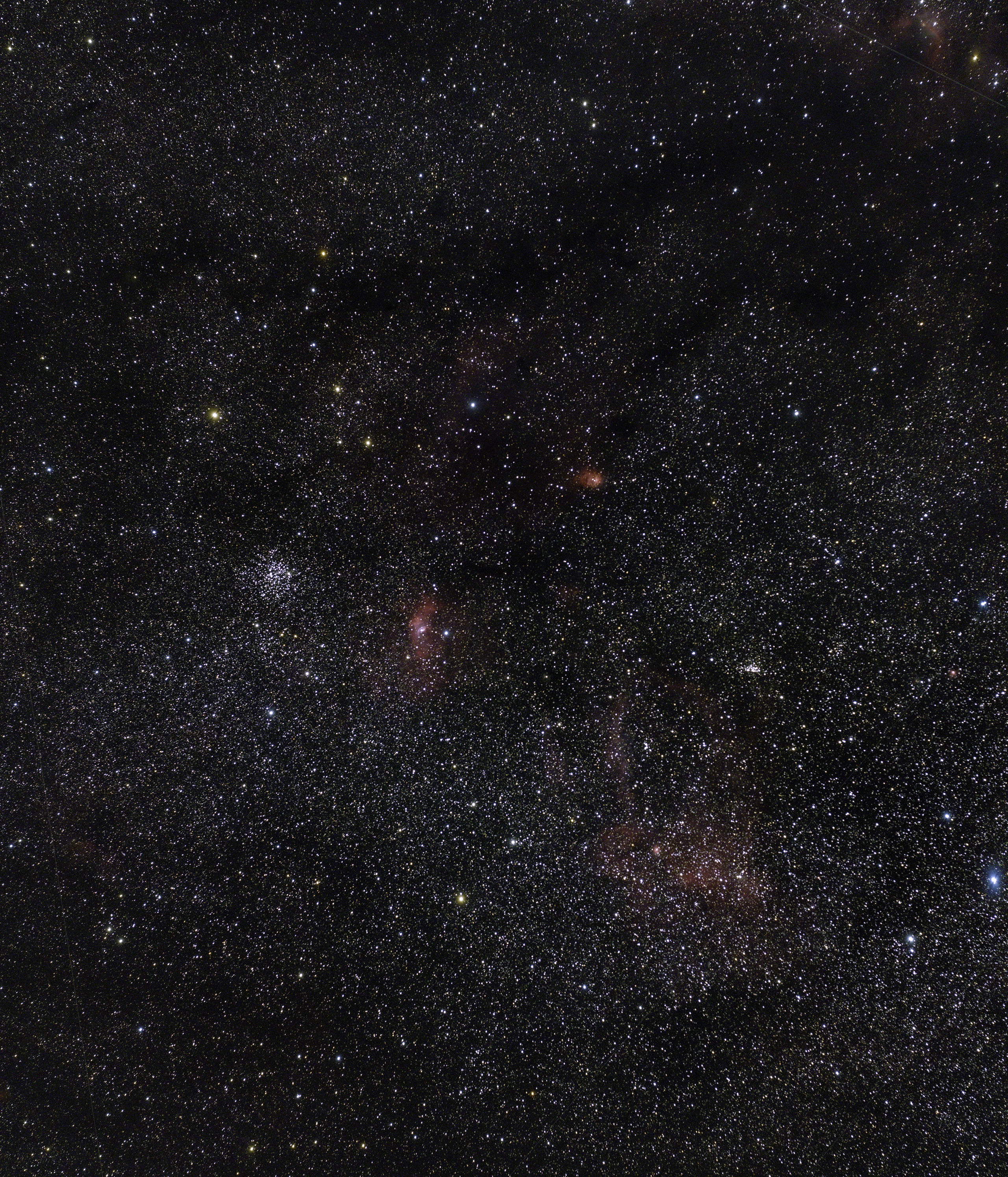 Super widefield of M52, Bubble Nebula and Nova Cas 2021 - Astrotakis