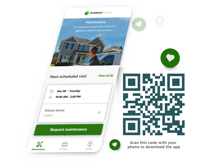 Invitation Homes Maintenance app
