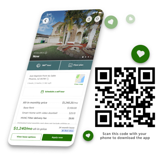 Image of Invitation Homes app screen