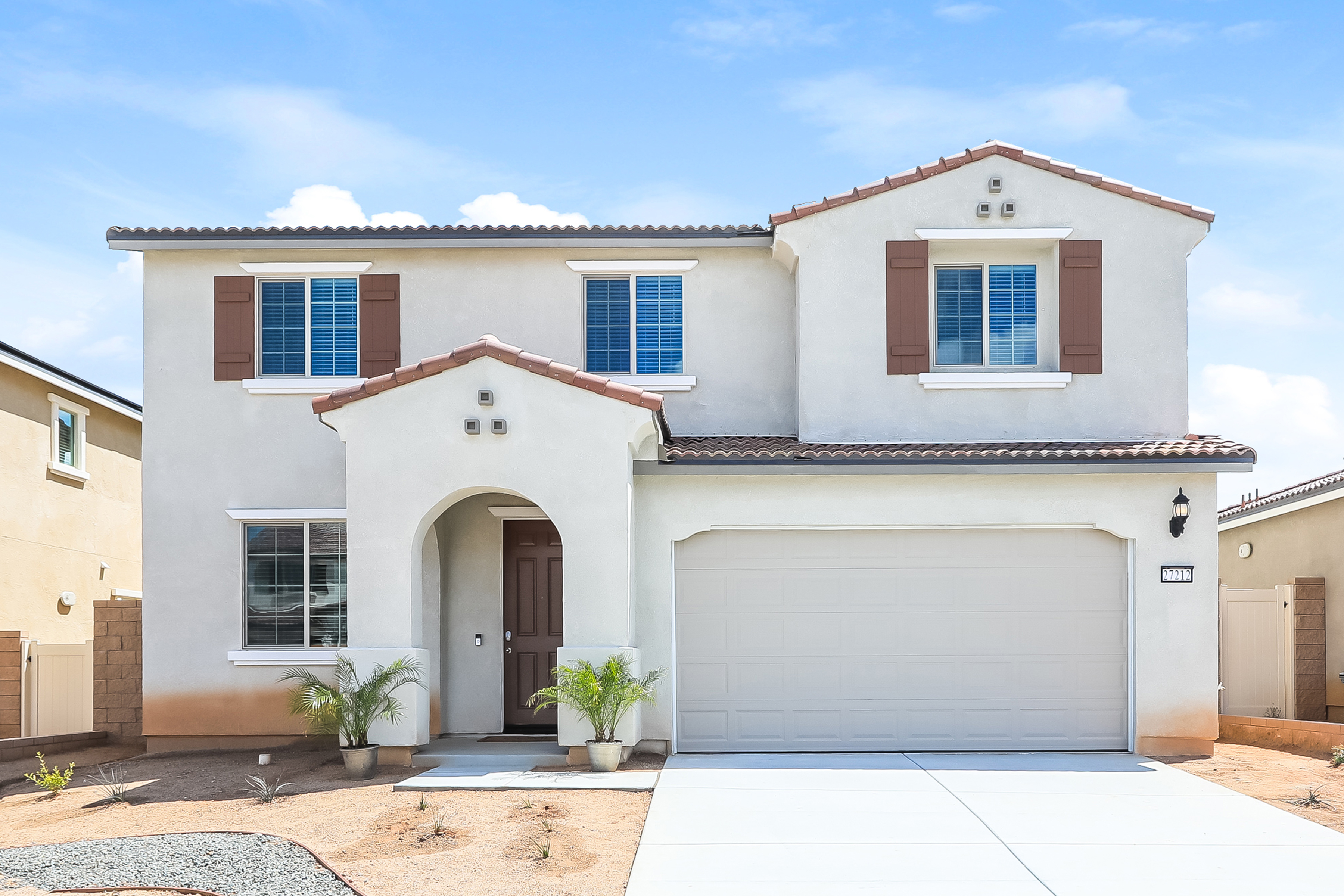 Cimarron Ridge model home exterior