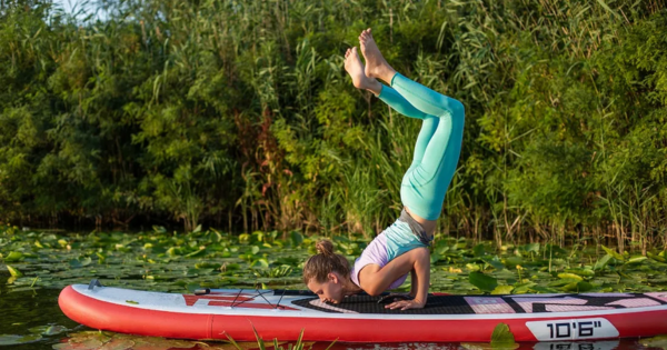 Stand Up Paddleboard Yoga 