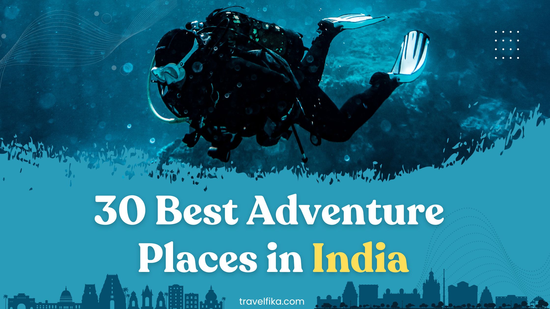 adventure places in india