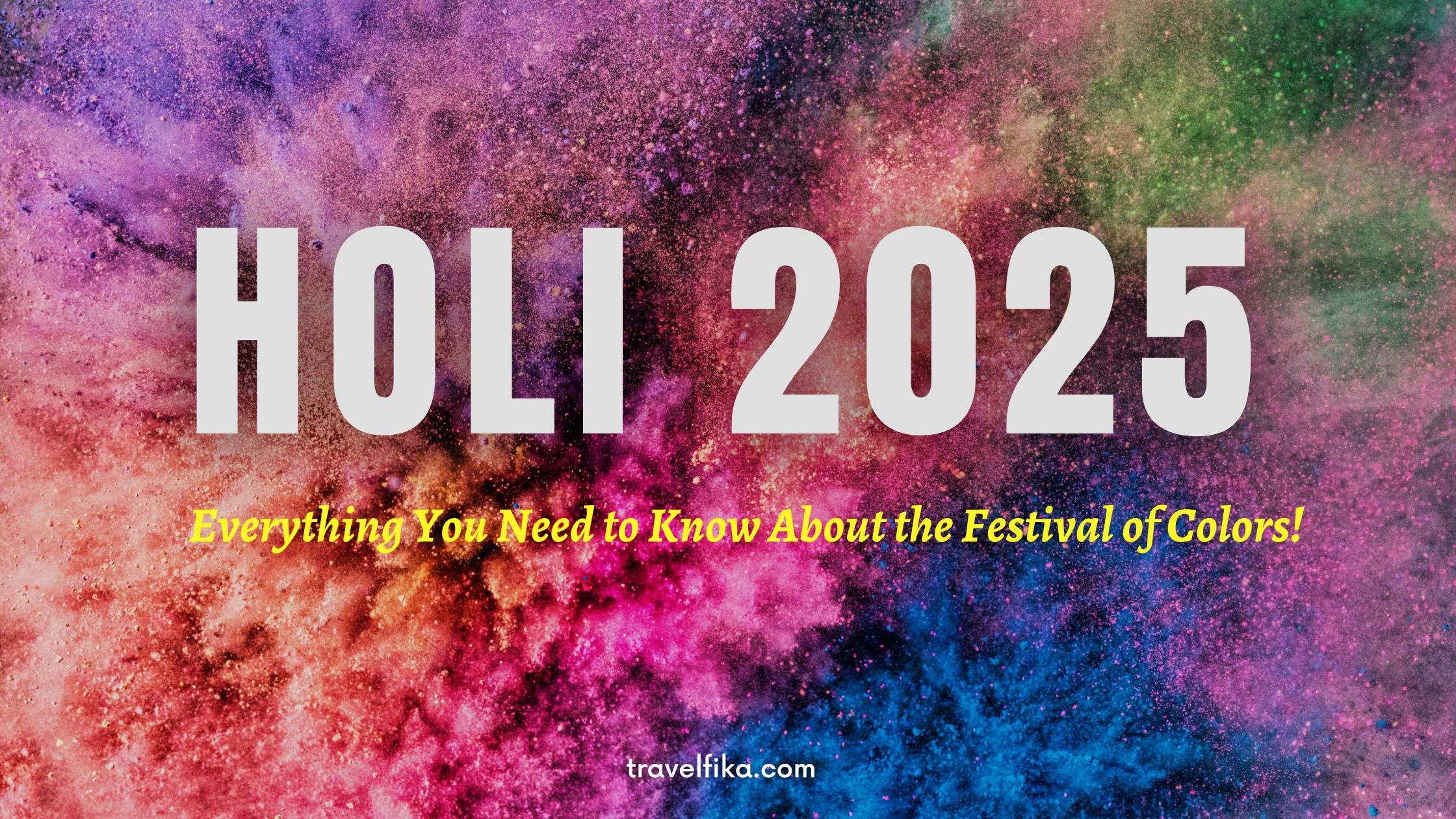 holi festival in india 2025 date