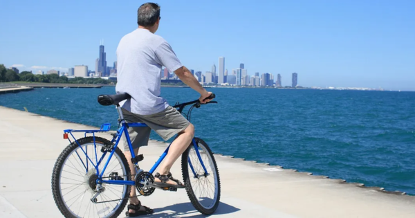 Biking the Lakefront Trail