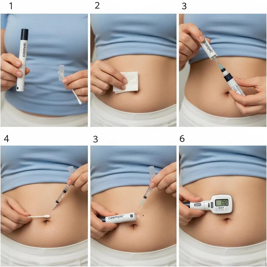 Preparing an Ozempic Injection