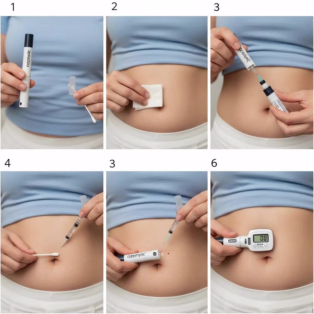 Preparing an Ozempic Injection