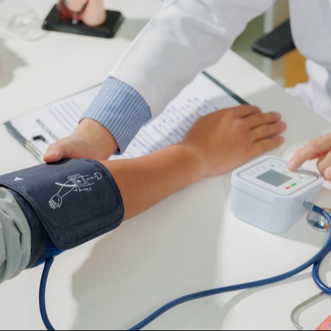 Routine Blood Pressure Check in Clinic