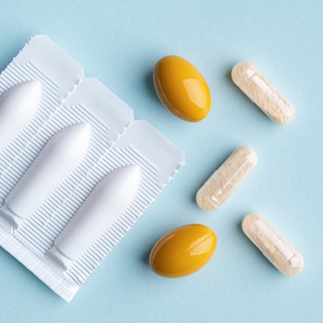 Tablets vs suppository visual