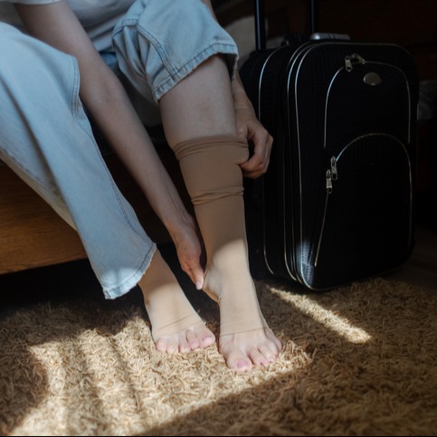 Compression Stockings for Safe, Comfortable Long-Distance Travel