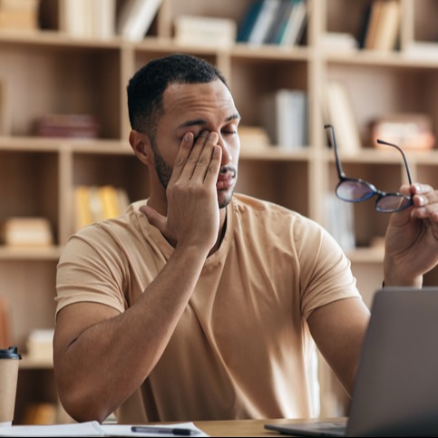 Eye Strain From Prolonged Screen Work