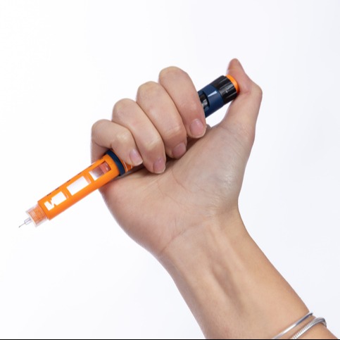 Insulin Pen in Hand for Diabetes Management