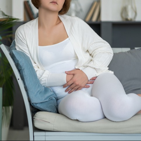 Lower Abdominal Heaviness and Pain at Home