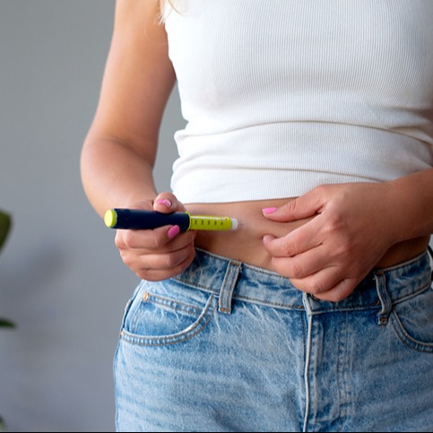 At-Home Diabetes Injection Routine with Weekly GLP-1 Therapy