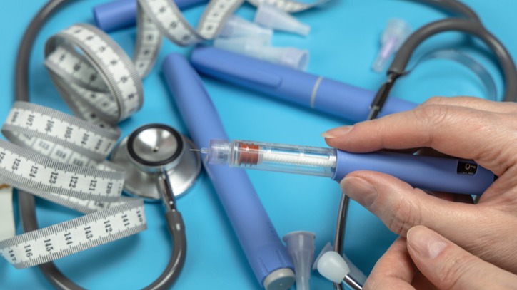 Dosage injection for Monitoring of weight loss progress