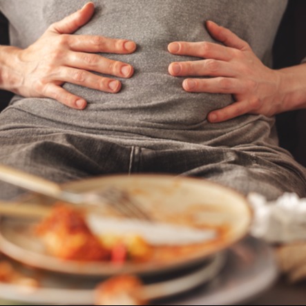 Post-Meal Discomfort from Heartburn or Indigestion