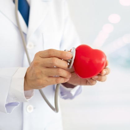 Doctor Monitoring Heart Health in Anticoagulant Therapy