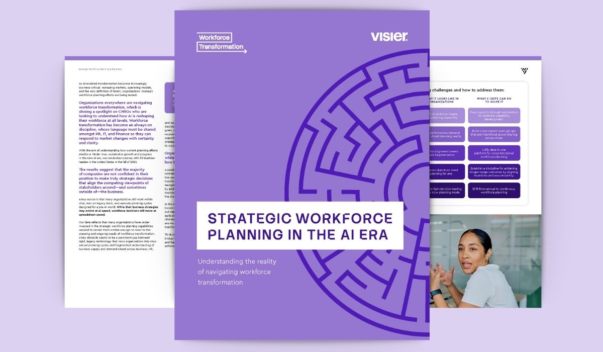 Visier Research: Strategic Workforce Planning in the AI Era