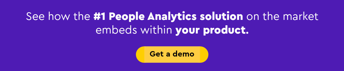See how Visier, the #1 People Analytics solution on the market, embeds within your product.