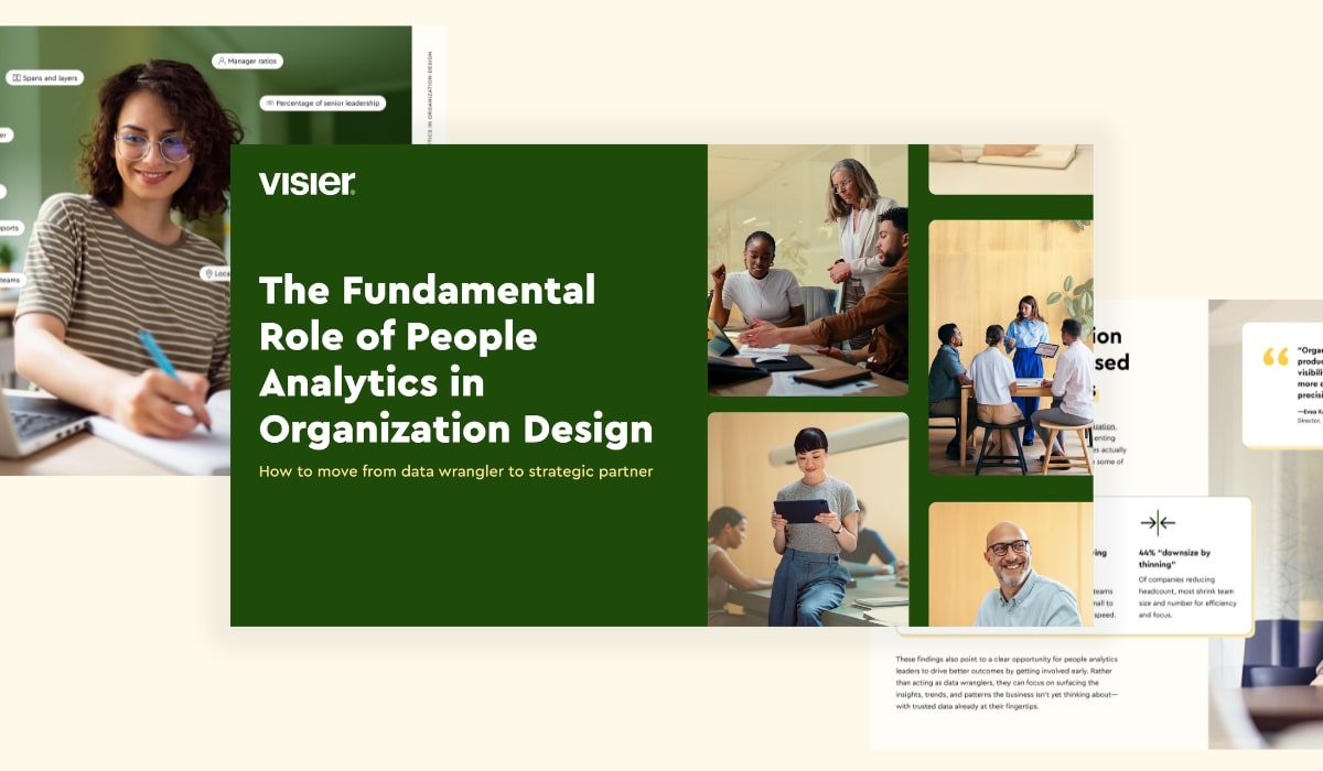 The Fundamental Role of People Analytics in Organization Design