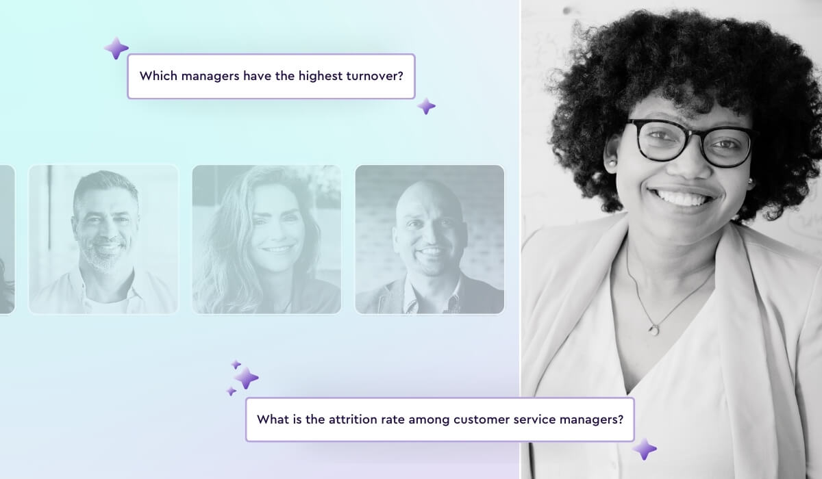 Vee can answer questions for HRBPs instantly.