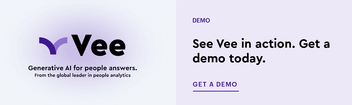 see vee the ai assistant for people analytics in action