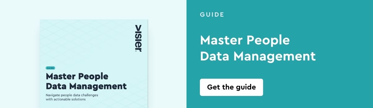 Download the free guide, Master People Data Management.