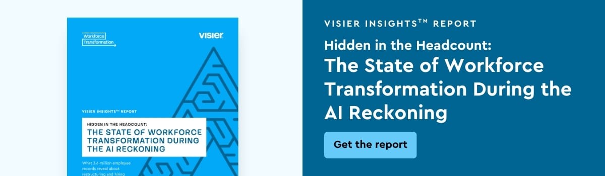 Banner hidden in the headcount workforce transformation report