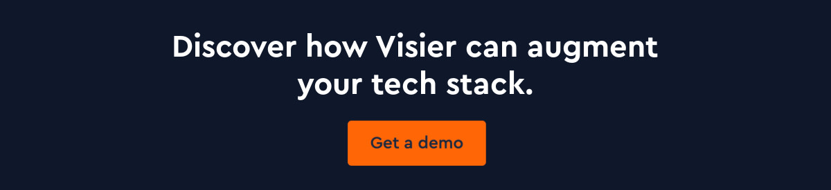 Discover how Visier can augment your tech stack. Get a demo.