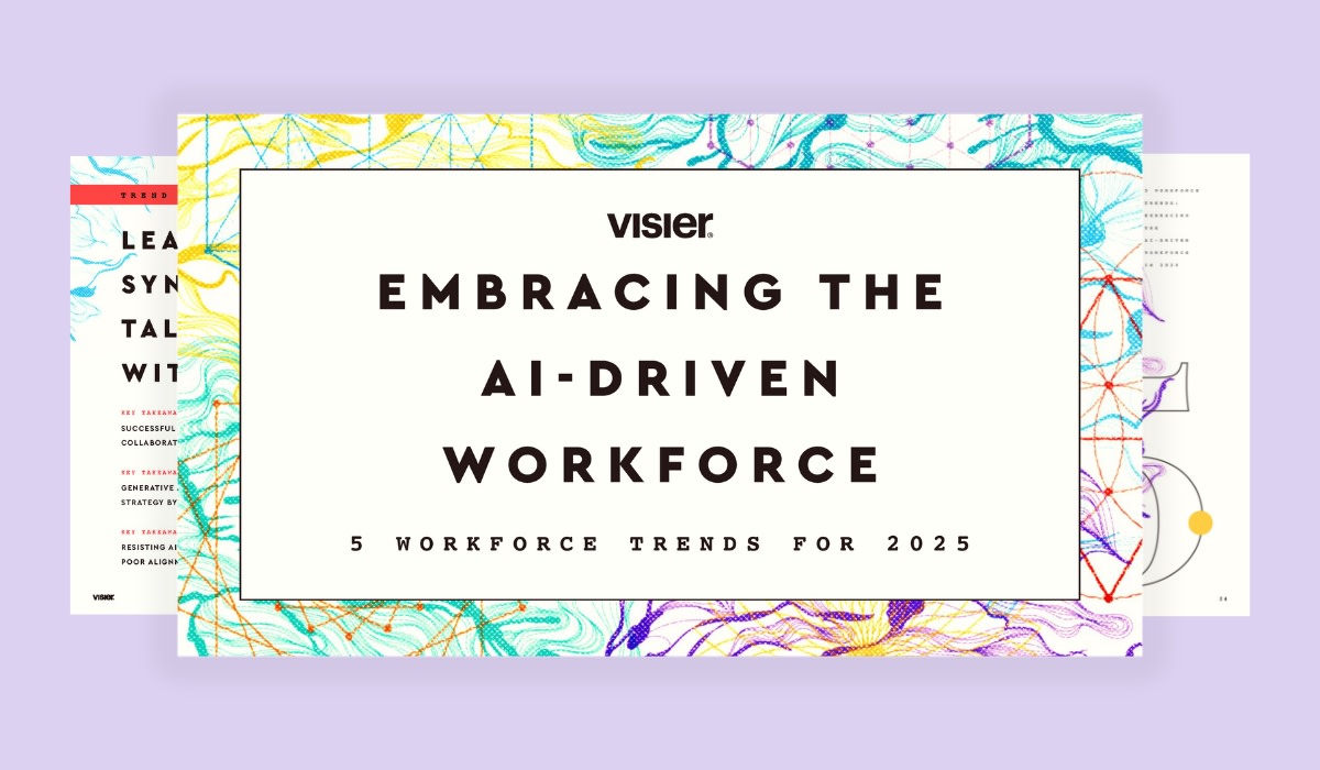 Visier's annual 2025 workforce trends report is out now! Click to download.