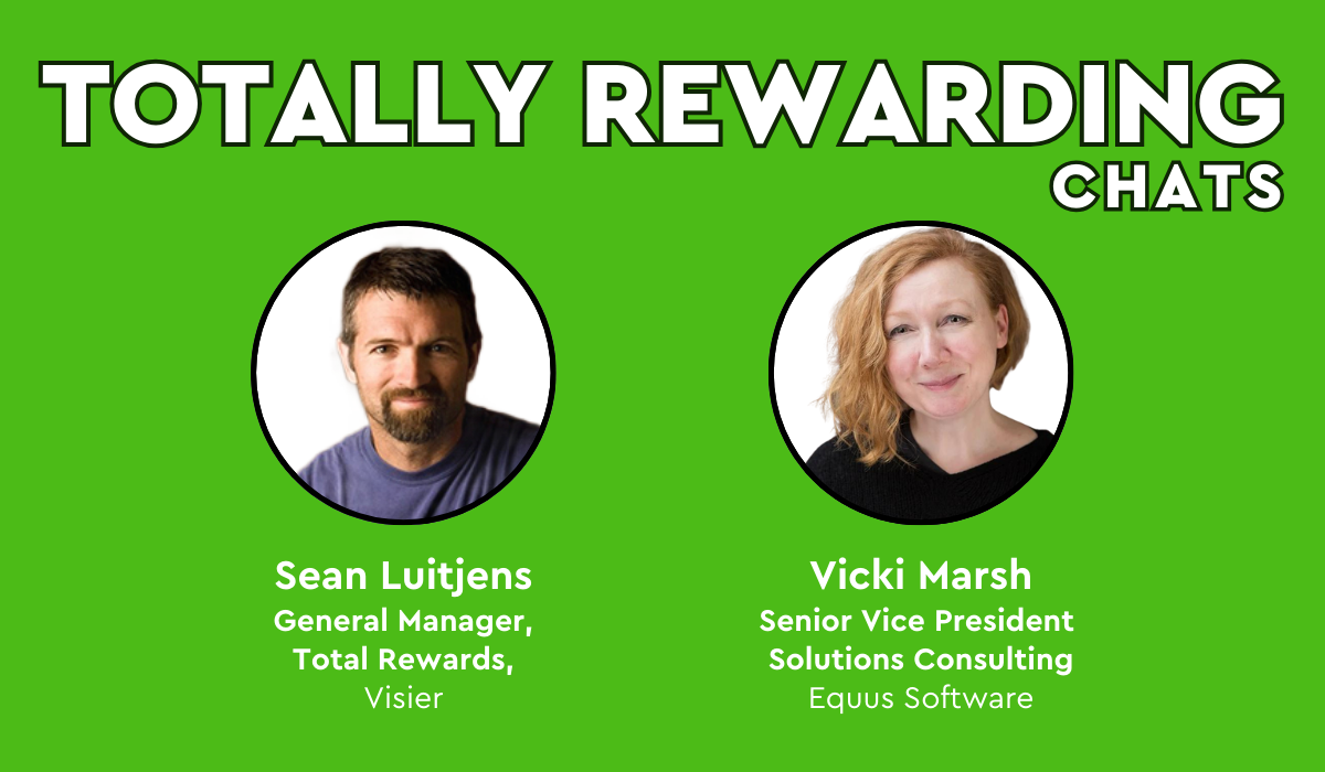 Totally rewarding chats with Sean Luitjens and Vicky Marsh