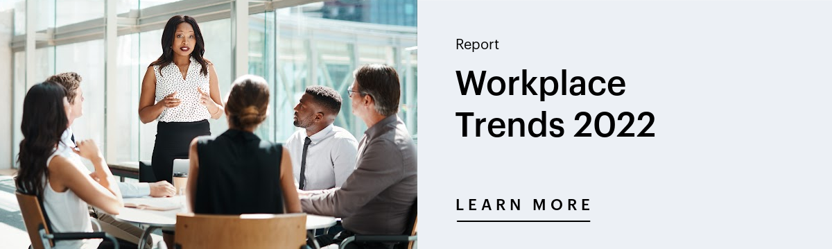 Workplace Trends 2022 Banner