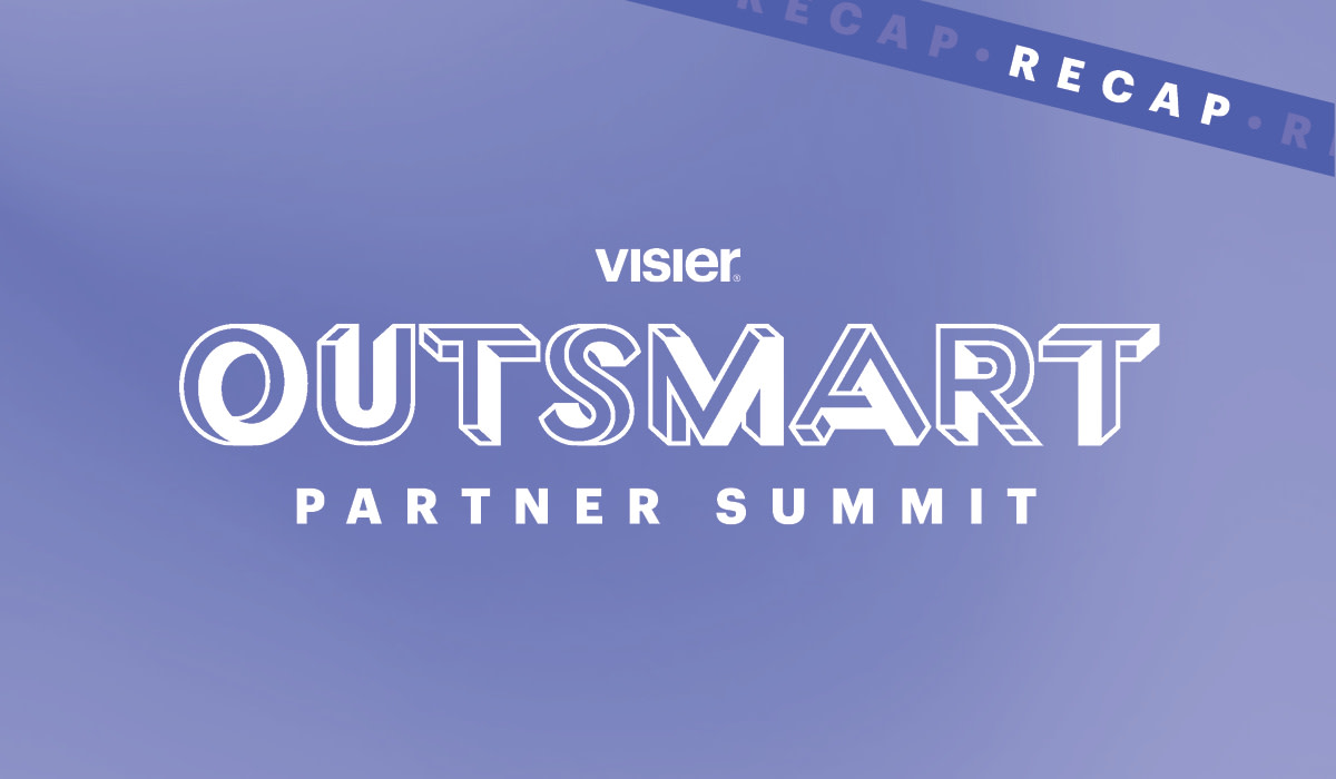 Image that says Visier Outsmart partner summit recap
