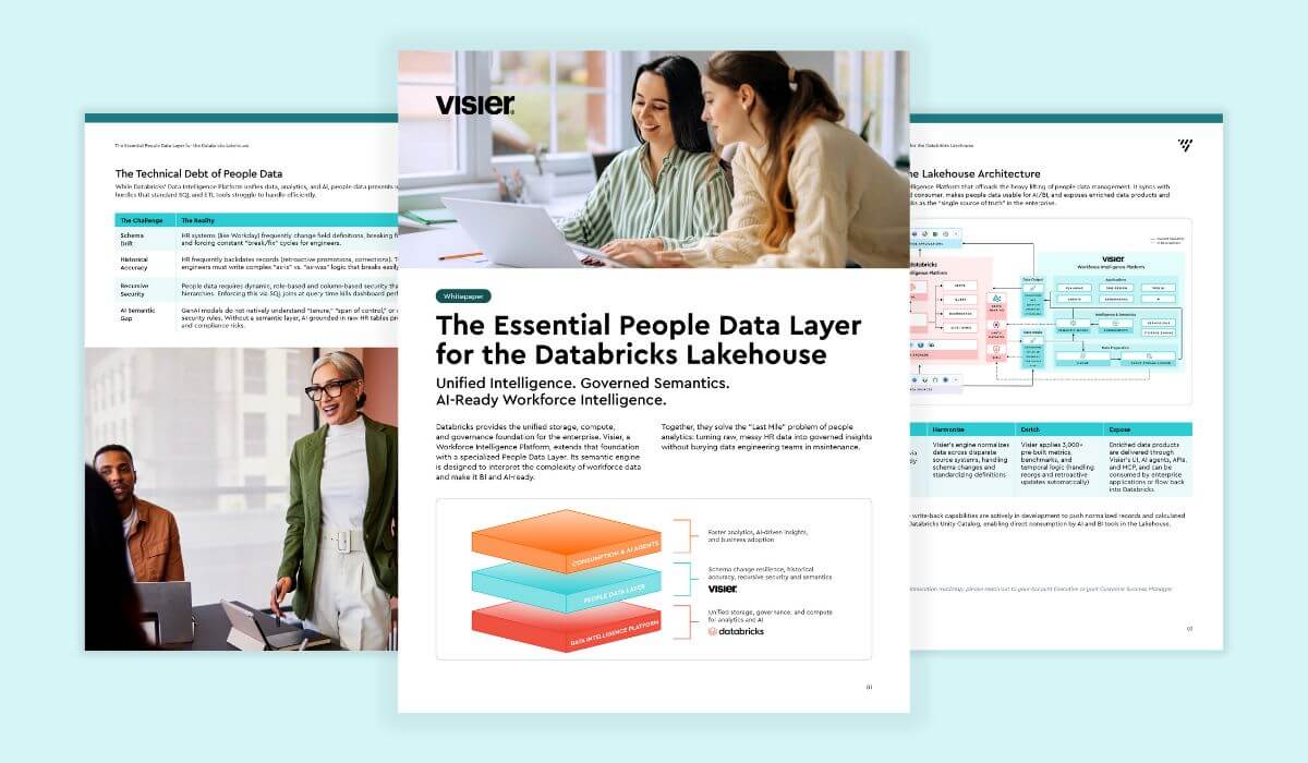 The Essential People Data Layer for The Databricks Lakehouse
