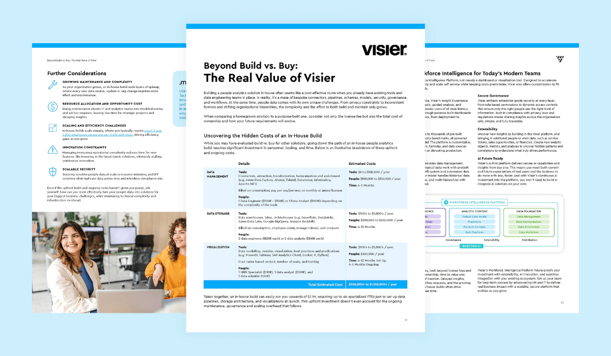 Beyond Build vs. Buy: The Real Value of Visier 