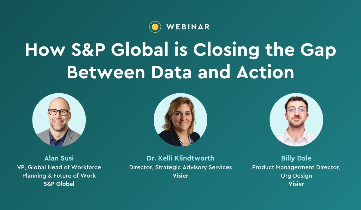Org Design at the Speed of Business: How S&P Global Closes the Gap Between Data and Action